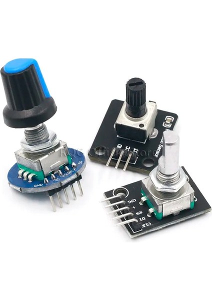 Tip-3 Stili Arduino Tuğla Sensör Anahtarı Geliştirme Kurulu KY-040 Wit Için 360 Derece Döner Kodlayıcı Modülü (Yurt Dışından)