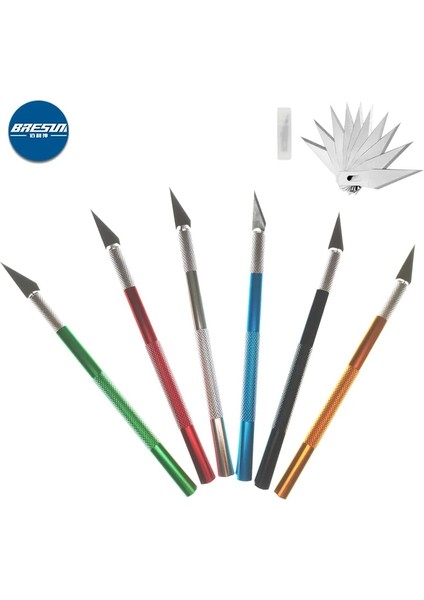 Model 18 10PCS Tarzı Bresun Metal Neşter Bıçak Bıçakları #11 Kaymaz Kesici Gravür Zanaat Bıçaklar Bıçakları Cep Telefonu Laptop Onarım Istasyonu Pcb Tamir El Aleti (Yurt Dışından) modelleri