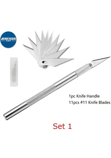 Model 18 10PCS Tarzı Bresun Metal Neşter Bıçak Bıçakları #11 Kaymaz Kesici Gravür Zanaat Bıçaklar Bıçakları Cep Telefonu Laptop Onarım Istasyonu Pcb Tamir El Aleti (Yurt Dışından) fırsatları