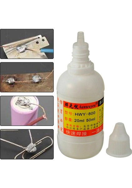 50ML Tarzı 20 Mlml Ev Paslanmaz Çelik Sıvı Akı Kaynak Lehim Toksik Olmayan Bakır Macunu Akı Sıvı Lehim Pastası Lehimleme Aksesuarları (Yurt Dışından) modelleri