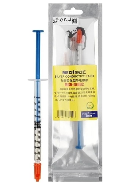 0.5ml Tarzı Mekanik L Gümüş Iletken Tutkal Teli Iğneli Pcb Onarımı Için Elektriksel Yapıştırıcı Boya (Yurt Dışından)