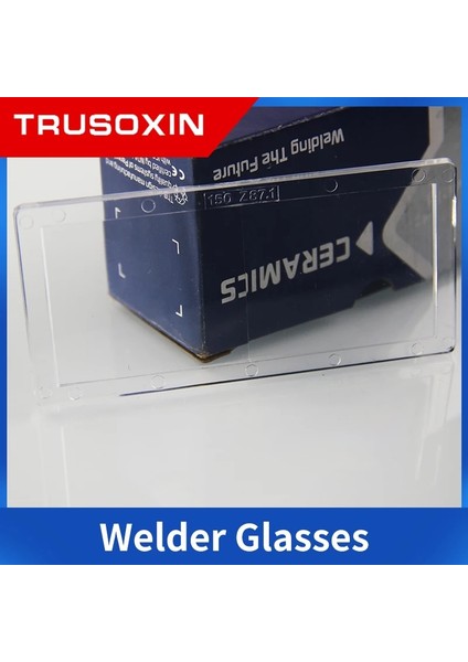 NO.100 Tarzı Kaynak Aleti Lensi Şeffaf Pc Malzemesi Diyoptri Kaynak Kask Maskesi Cam Büyüteç Lens Göz Koruması (Yurt Dışından) modelleri