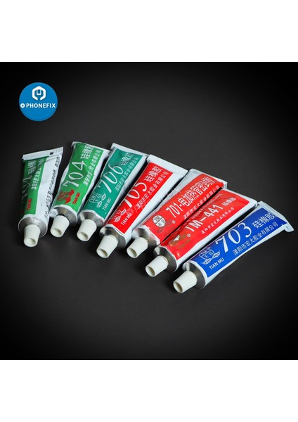 704 -Beyaz Stil 45G Elektronik Mastik Silikon Endüstriyel Yapıştırıcı Tm-Licone Kauçuk Kırmızı Beyaz Siyah Şeffaf Sızdırmazlık Tutkalı (Yurt Dışından) fırsatları