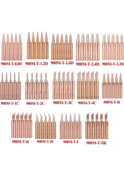Altın Tarzı 900M T Is M-T Bakır Havya Ipuçları Kaynak Ekipmanları Lehimleme Malzemeleri Için Kurşunsuz Kaynak Lehim Ucu (Yurt Dışından) fırsatları