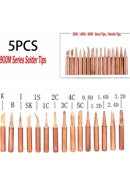 Altın Tarzı 900M T Is M-T Bakır Havya Ipuçları Kaynak Ekipmanları Lehimleme Malzemeleri Için Kurşunsuz Kaynak Lehim Ucu (Yurt Dışından) indirimleri