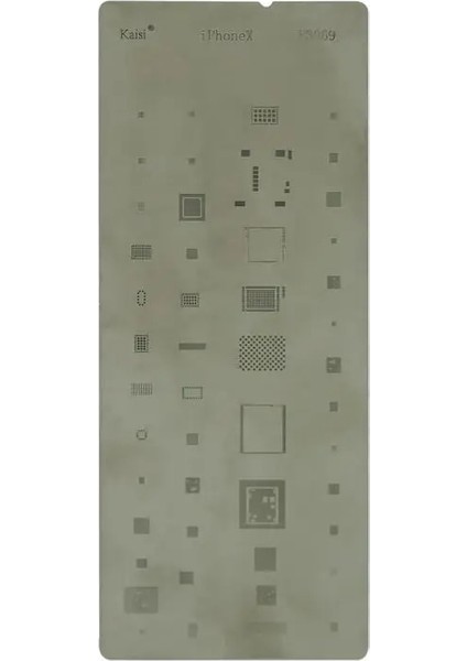 iPhone x Tarzı Yüksek Li Bga Reballing Stencil Adanmış Kiti iPhone x Xs Xr Xs Max Anakart I Reballing Şablonlar (Yurt Dışından)