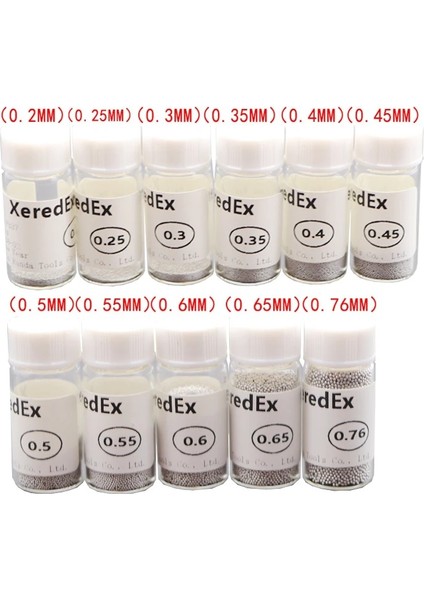 0,3mm Stili 25KBŞIŞE Bga Lehim Topu Kurşunlu Kalay Bga Tamir Onarım Aracı Reballing Reapir (Yurt Dışından) fiyatları