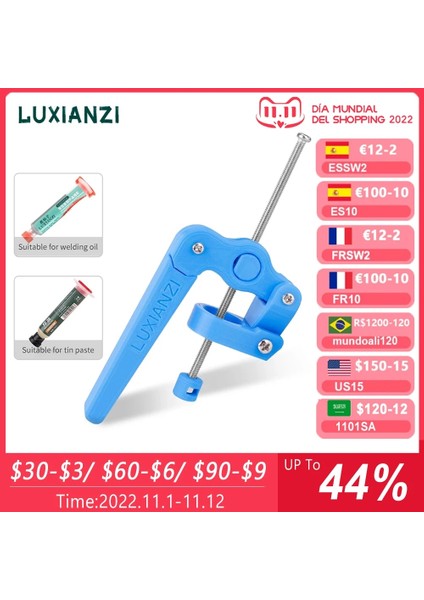 LXZ922055S Tarzı Luxıanzı Lehim Pastası Akı Ekstruder Güçlendirici Yeşil Yağ Iğnesi Varil Şırınga Devre Tamir Kaynak Aracı Uv Tutkal Booste (Yurt Dışından) fiyatları