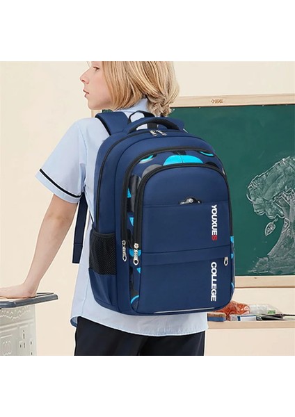 2023 Çocuk Okul Çocuk Sırt Ilkokul Nda Genç Erkekler Su Geçirmez Sırt Kitap Mochila Çanta (Yurt Dışından) modelleri