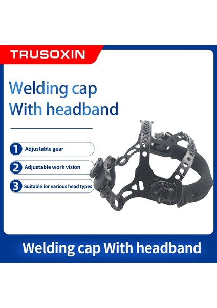 WB03 Stili Güneş Otomatik Kararan Kaynakçı Maskesi Aksesuarları Kare Delik Kaynak Kask Kafa Bandı Giyen (Yurt Dışından) modelleri