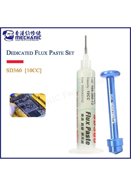 Itici Tarzı ile Mekanık SD360 Macun 100% Orijinal Şeffaf Lehim Pastası Kaynak Gelişmiş Yağ Akı Gres Eskitme Onarım Macunu (Yurt Dışından) fiyatları