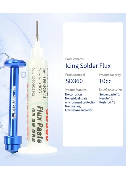 Itici Tarzı ile Mekanık SD360 Macun 100% Orijinal Şeffaf Lehim Pastası Kaynak Gelişmiş Yağ Akı Gres Eskitme Onarım Macunu (Yurt Dışından) indirimleri