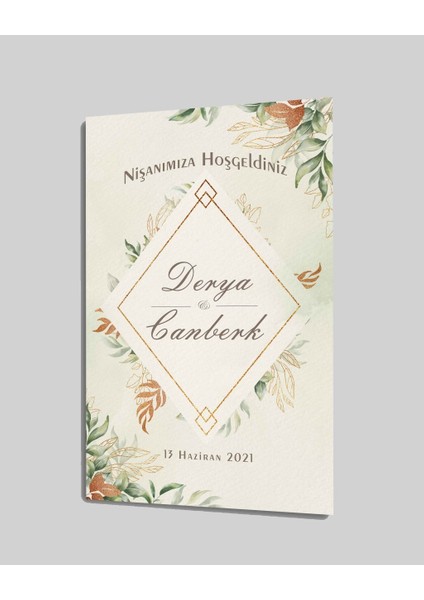 Düğün Nişan Hoşgeldiniz Cam Tablo