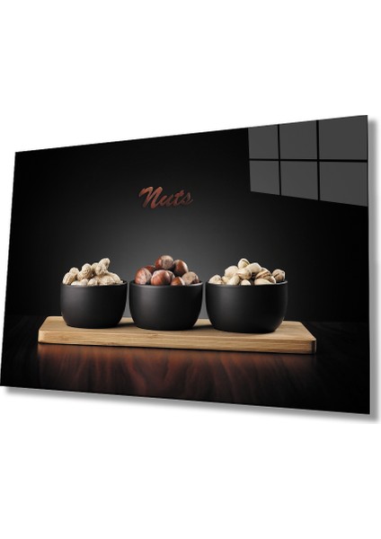 Çerez Kuruyemiş Cam Tablo Cookie Nuts