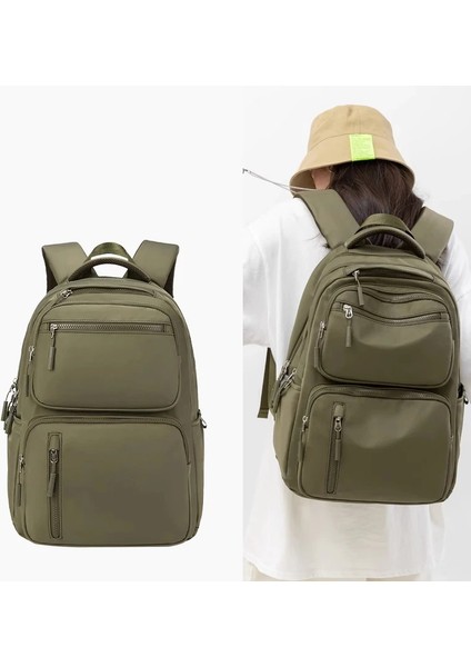 Su Geçirmez Okul Sırt Kadın Moda Laptop Kadın 15 Inç Uçak Seyahat Sırt Erkekler Mochila Büyük Kapasiteli Çanta (Yurt Dışından)