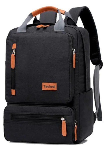 15.6 Inç Laptop Sırt Erkekler Iş Eğlence Seyahat Moda Trend Tuval Sırt Kolej Okul Su Geçirmez Sırt Çantası (Yurt Dışından)