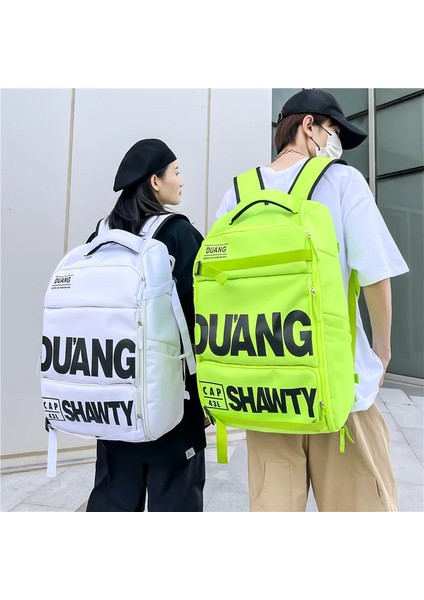 Öğrenci Unisex Okul Sırt Moda Büyük Kapasiteli Kayak Kaykay Erkek Seyahat Sırt Spor Yürüyüş Erkek Sırt Çantası (Yurt Dışından) indirimleri