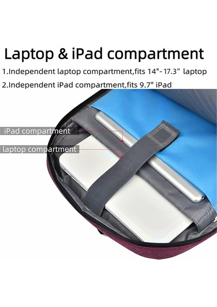 Moda Suya Dayanıklı Iş Sırt Kadın ve Erkekler Seyahat Dizüstü Bilgisayar Sırt 15.6 Inç Erkek Mochila Genç Çanta (Yurt Dışından) modelleri