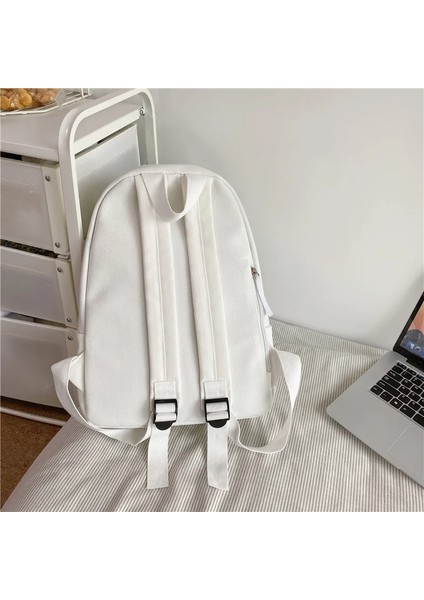 Eğlence Tuval Öğrenci Sırt Kız Okul Katı Kullanışlı Kadın Sırt Femal Eğlence Seyahat Mochila Çanta (Yurt Dışından) modelleri