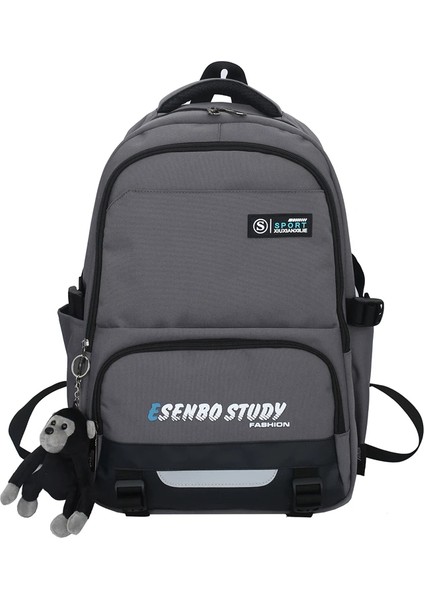 Katı Kadın Su Geçirmez Naylon Sırt Genç Kız Omuz Seyahat Okul Sırt Okul Çantası (Yurt Dışından)