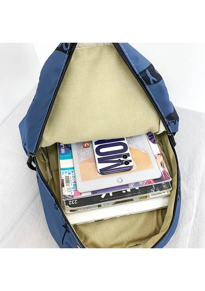 Ana Akım Olmayan Baskı Sırt Büyük Kızlar Naylon Okul Kız Cool Öğrenci Sırt Dizüstü Kadın Trend Spotting Sırt Çantası (Yurt Dışından) indirimleri