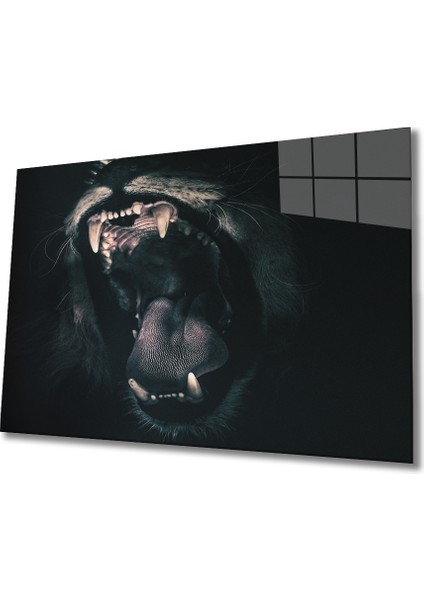 Aslan Cam Tablo