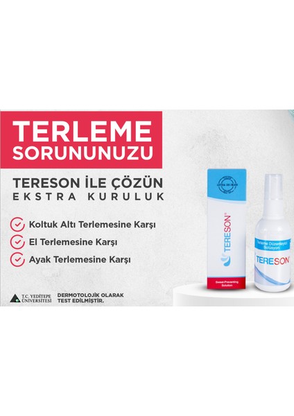 El Ayak Koltuk Altı Terleme Önleyici ve Ter Kokusuna Karşı Koruma Antiperspirant Sprey 50 ml