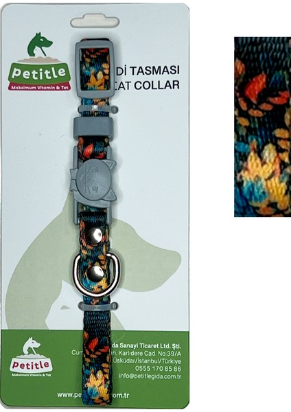 Güvenlik Kilitli Kedi Tasması