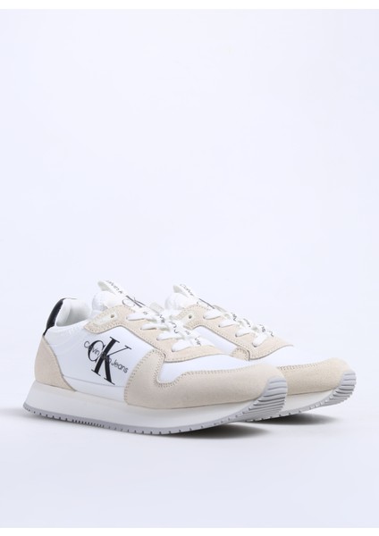 Calvin Klein Krem Kadın Sneaker YW0YW0084003A