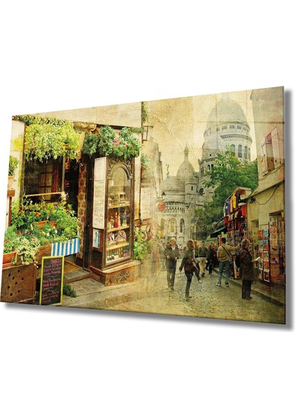 Old Sokak Cam Tablo Old Streets
