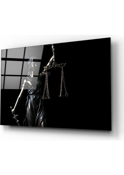 Themis Heykeli Cam Tablo fiyatları