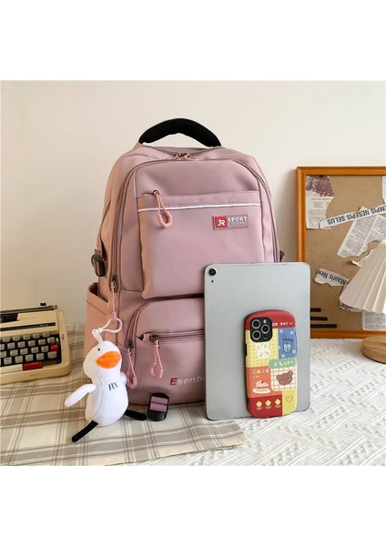 Büyük Kadın Sırt Hırsızlığa Karşı Kadın Sırt Unisex Su Geçirmez Naylon Okul Seyahat Sırt Genç Kız Kitap Çanta (Yurt Dışından) fiyatları