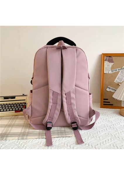 Büyük Kadın Sırt Hırsızlığa Karşı Kadın Sırt Unisex Su Geçirmez Naylon Okul Seyahat Sırt Genç Kız Kitap Çanta (Yurt Dışından) modelleri