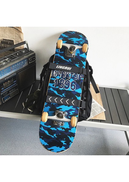 Serin Yansıma Unisex Sırt Su Geçirmez Taktik Erkek Sırt Büyük Kapasiteli Seyahat Sırt Erkek Mochila Hip Hop Boy Çanta (Yurt Dışından) modelleri