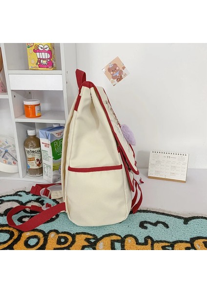 Naylon Panelli Tasarım Büyük Kız Öğrenciler Sırt Moda Günlük Okul Sırt Güçlü Dural Fermuarlı Kadın Seyahat Sırt Çantası (Yurt Dışından) fiyatları