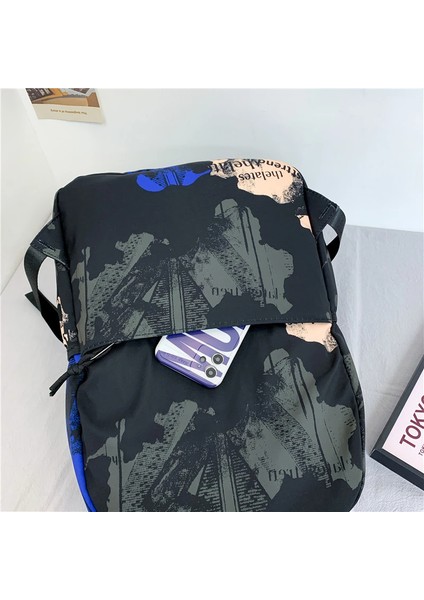 Ana Akım Olmayan Baskı Sırt Büyük Kızlar Naylon Okul Kız Serin Öğrenci Sırt Dizüstü Kadın Trend Spotting Çanta (Yurt Dışından) fırsatları