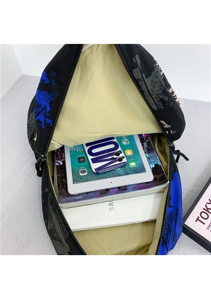 Ana Akım Olmayan Baskı Sırt Büyük Kızlar Naylon Okul Kız Serin Öğrenci Sırt Dizüstü Kadın Trend Spotting Çanta (Yurt Dışından) indirimleri