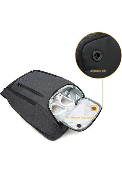 15.6 Inç Laptop Sırt Erkekler Çok Fonksiyonlu Su Geçirmez Sırt Okul Kadın Iş Seyahat Sırt Mochila Çanta (Yurt Dışından) modelleri