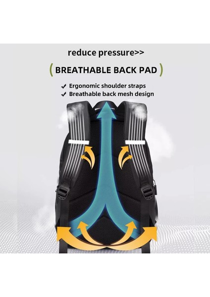 Su Geçirmez Okul Sırt Kadın Moda Laptop Kadın 15 Inç Uçak Seyahat Sırt Erkekler Mochila Büyük Kapasiteli Çanta (Yurt Dışından) modelleri