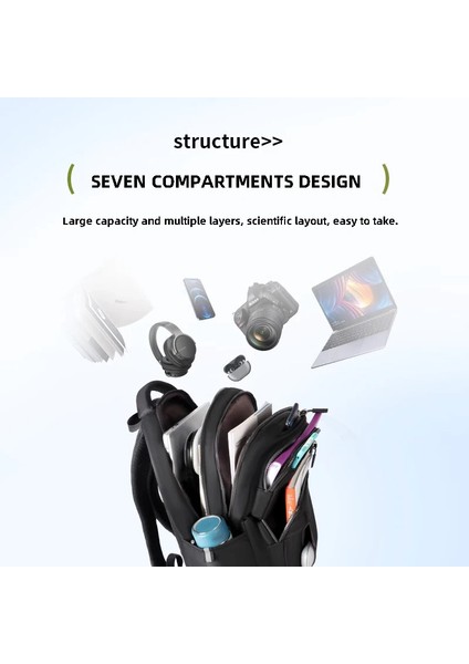 Su Geçirmez Okul Sırt Kadın Moda Laptop Kadın 15 Inç Uçak Seyahat Sırt Erkekler Mochila Büyük Kapasiteli Çanta (Yurt Dışından) indirimleri