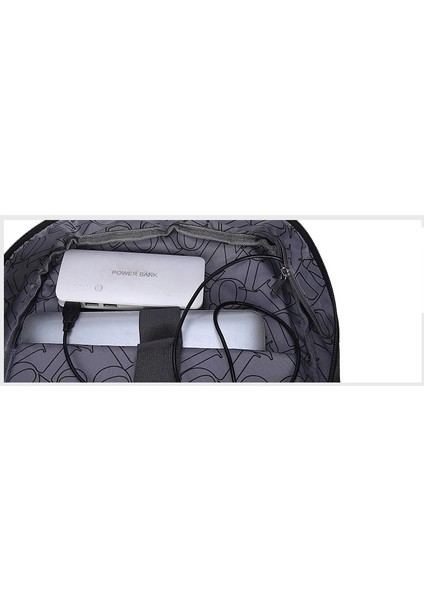 Çocuk Okul Erkek Sırt Oxford Gençler Öğrenciler Seyahat USB Şarj Sırt Bilgisayar Adam Casual Packsack Çanta (Yurt Dışından) indirimleri