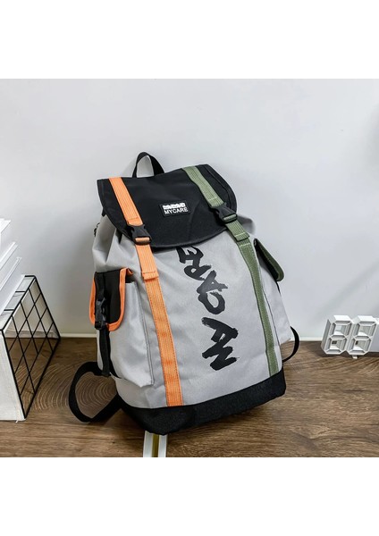 Erkekler Sırt Kore Modası Büyük Kapasiteli Su Geçirmez Açık Seyahat Sırt Üniversite Öğrencileri Günlük Spor Okul Sırt Çantası (Yurt Dışından) fiyatları