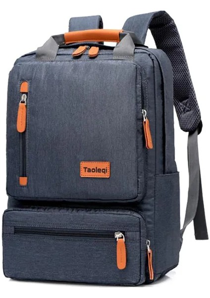 15.6 Inç Laptop Sırt Erkekler Iş Eğlence Seyahat Moda Trend Tuval Sırt Kolej Okul Su Geçirmez Sırt Çantası (Yurt Dışından) indirimleri