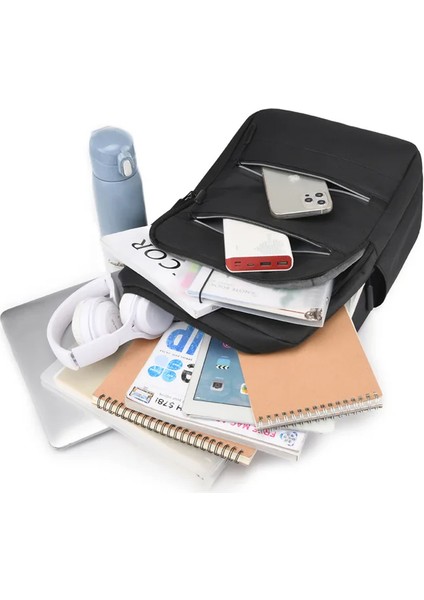 Erkek Su Geçirmez Sırt Çok Fonksiyonlu Sırt Erkek Iş 15.6 "dizüstü Bilgisayar Sırt USB Şarjlı Bagpack Günlük Sırt Çantası (Yurt Dışından) fırsatları