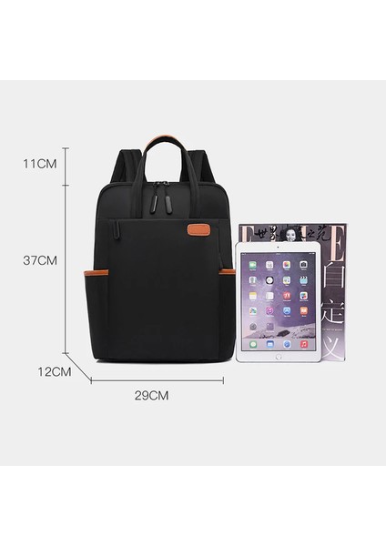 Sırt Kadın Öğrenci Okul Sırt Oxford Kumaş Seyahat Eğlence Büyük Kapasiteli Bilgisayar Kadın Sırt Çantası (Yurt Dışından) modelleri