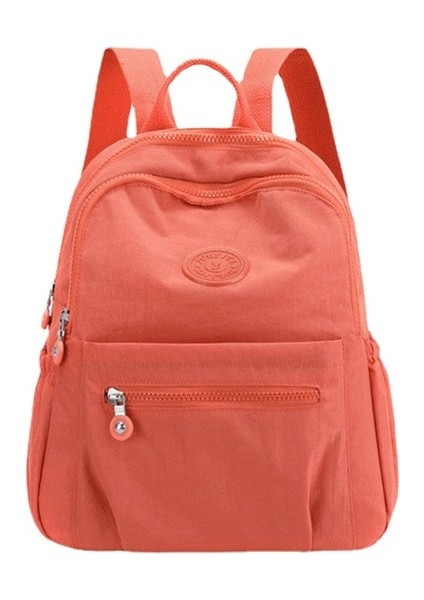 Sırt Kadın Büyük Kapasiteli Çok Yönlü Sırt Hafif Seyahat Kitap Mini Sırt Kadın Sırt Okul Çantası (Yurt Dışından)