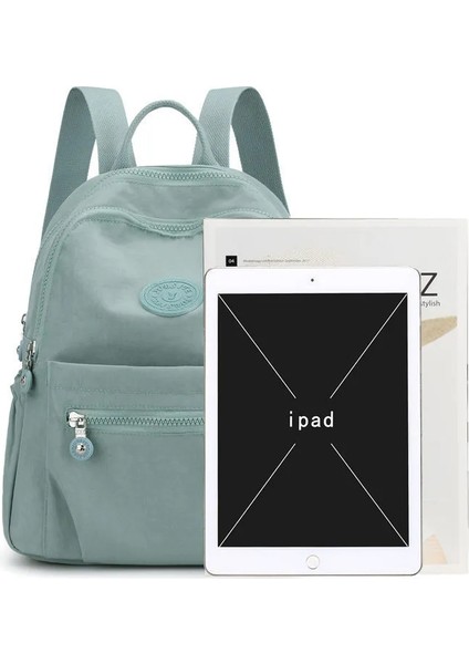 Sırt Kadın Büyük Kapasiteli Çok Yönlü Sırt Hafif Seyahat Kitap Mini Sırt Kadın Sırt Okul Çantası (Yurt Dışından) fiyatları