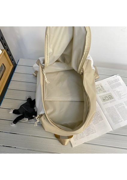 Moda Kitaplar Sırt Serin Öğrenciler Kız Renkler Desen Panelli Sırt 19 Inç Seyahat Koleji Okul Çantası (Yurt Dışından) indirimleri