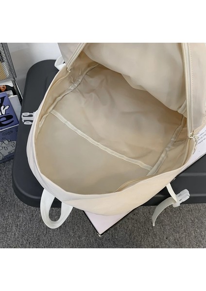 Çift Fermuarlı Çektirmeler Çok Fonksiyonlu Erkek Sırt Okul Genç Kız Öğrenci Omuz Laptop Sırt Sevimli Mochila Çanta (Yurt Dışından) fırsatları