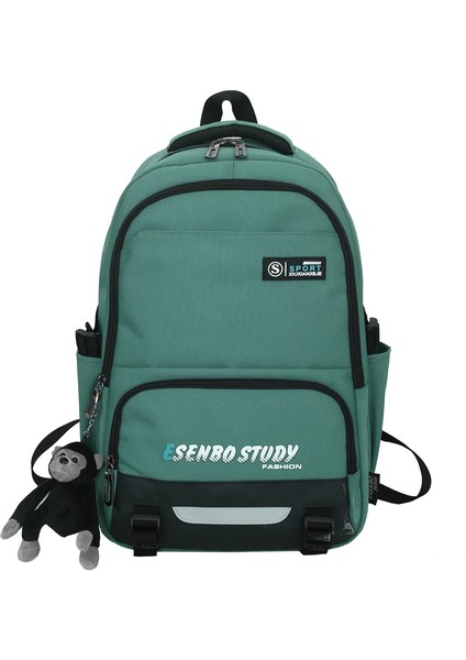 Katı Kadın Su Geçirmez Naylon Sırt Genç Kız Omuz Seyahat Okul Sırt Okul Çantası (Yurt Dışından)